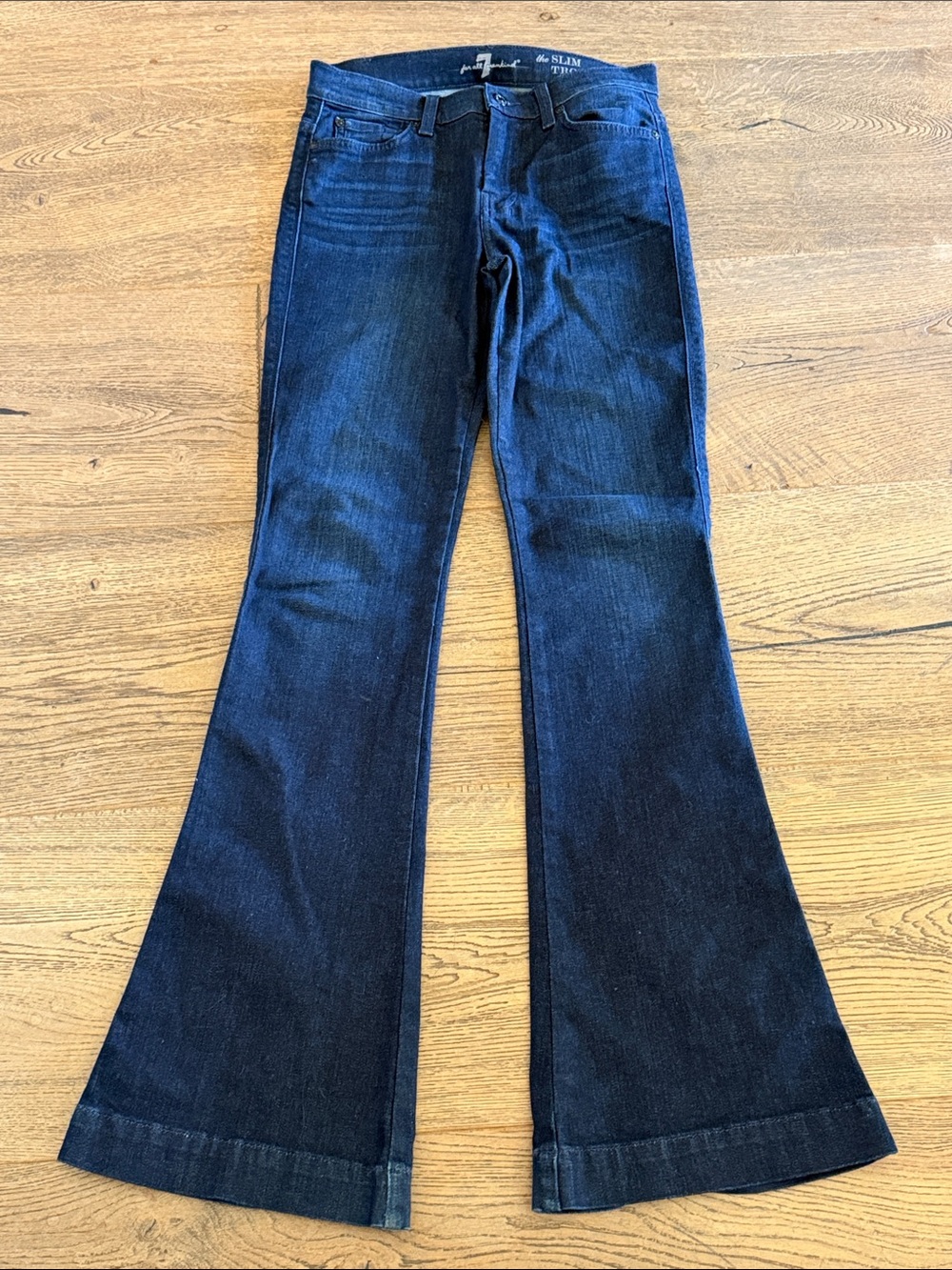 7 for all Mankind slim trouser jeans 26
